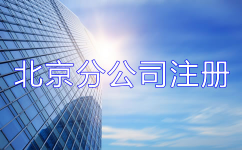 北京分公司注册材料